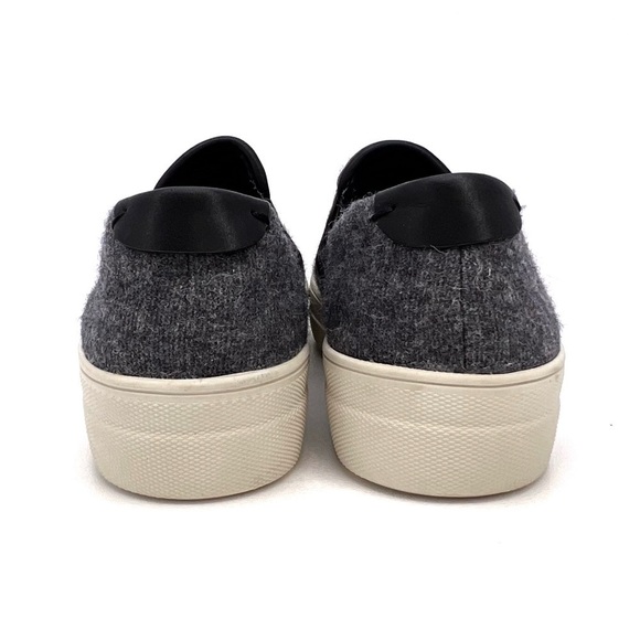 Steven by Steve Madden Gerry Sneakers Size 7.5 Gray Platform Skater Charms New - Picture 5 of 12